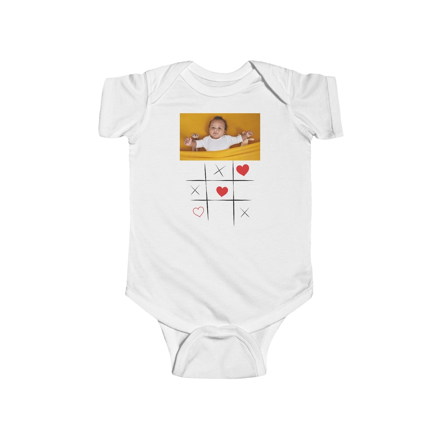 Infant love bodysuit